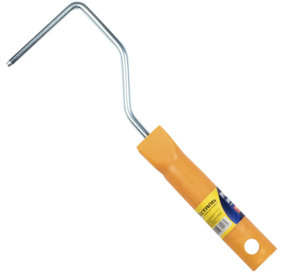 Ручка для мінівалика пласт. 6/70мм Сталь